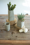 Concrete bud vases (sold separately)