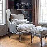 The Meredith Chair and Ottoman