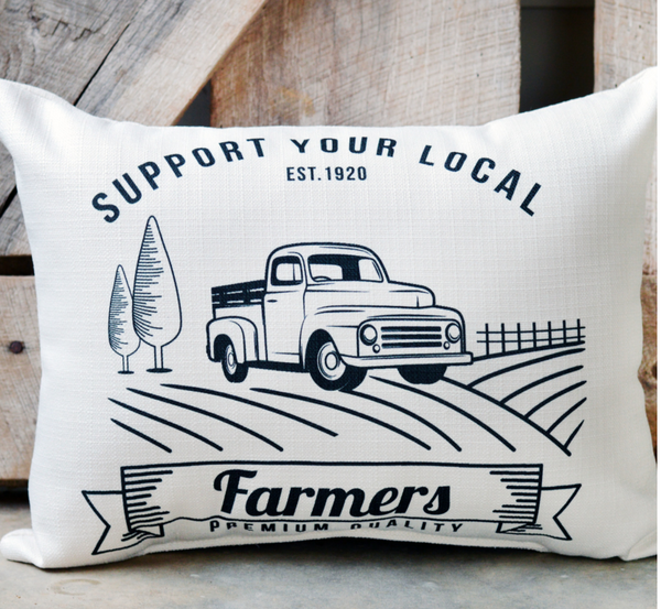 Support your local Farmers Pillow