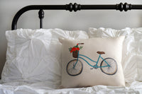 Bicycle with a Basket Pillow